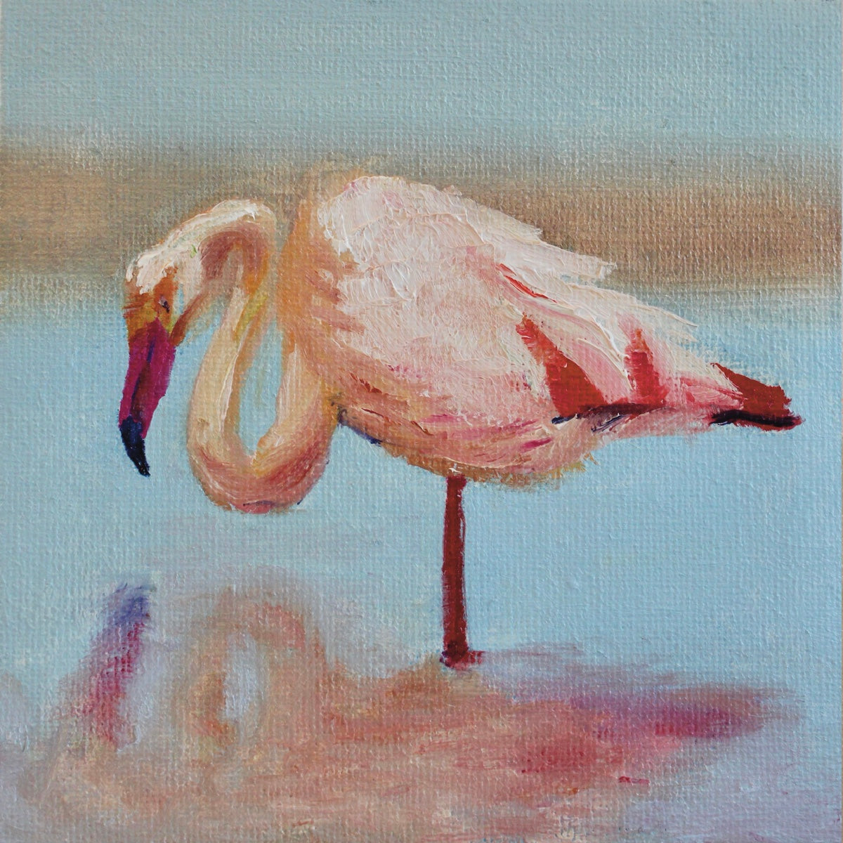 Flamingo Print