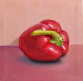 J. Austin Original Oil Painting - Red Bell Pepper