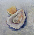 J. Austin Original Oil Painting - Oyster w Lemon
