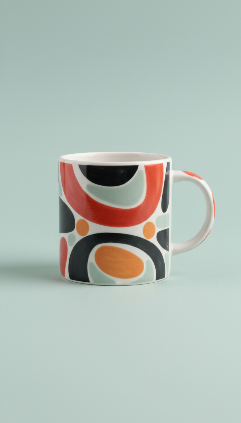 Artist-Designed Ceramic Mug